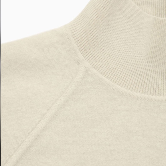 COS boiled wool funnel neck sweater - Picture 2 of 8